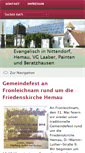 Mobile Screenshot of hemau-evangelisch.de